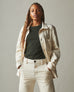 Women's Premium Slub Crew Tee - Dark Elm